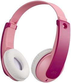 Наушники беспроводные JVC HA-KD10W-P-E KIDS - Bluetooth детские, розовые