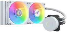 Система охлаждения жидкостная Cooler Master Masterliquid ML240L V2 ARGB White Edition LGA1700/1200/2066/2011-v3/2011/115x/AM5/AM4/AM3+/AM3/AM2+/AM2/FM
