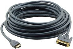 Кабель интерфейсный HDMI-DVI Kramer 19M/25M 97-0201015 4.6м, позолоченные штекеры, черный C-HM/DM-15