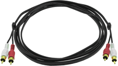 Кабель акустический Kramer C-2RAM/2RAM-6 95-0202006 2 RCA на 2 RCA (Вилки - Вилки), 1,8 м
