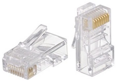 Коннектор Atcom AT4373 RJ45 (100 шт.) UTP кат. 6