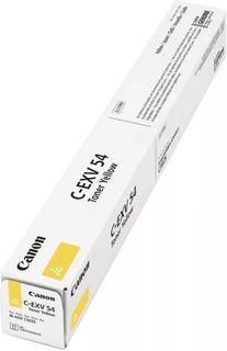 Тонер-картридж Canon C-EXV54Y 1397C002 для imageRUNNER C3226i/C3025i/C3025/C3125i, желтый 8 500 стр.