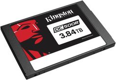 Накопитель SSD 2.5 Kingston SEDC500R/3840G DC500R 3.84TB 3D TLC SATA3 555/520MB/s 98K/28K IOPS MTBF 2M 7mm 0.5 DWPD