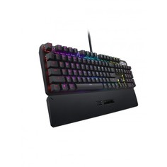 Клавиатура ASUS TUF Gaming K3 90MP01Q0-BKRA00 чёрная Kaihua RED switch, подставка под запястья, RGB, USB