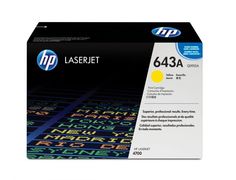 Картридж HP 643A Q5952A для принтера Color LaserJet 4700 жёлтый (10000 page)