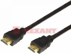 Кабель Rexant 17-6206 HDMI - HDMI gold, 5м, с фильтрами