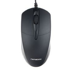 Мышь Garnizon GM-220 черный, USB, 1000dpi, 1,5м Гарнизон