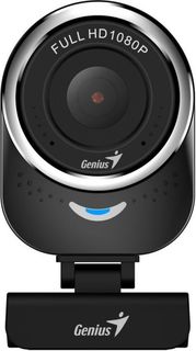 Веб-камера Genius QCam 6000 32200002407 черная, 1080p Full HD, Mic, 360°, универсальное мониторное крепление, гнездо для штатива