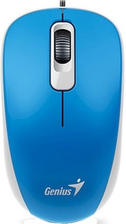 Мышь Genius DX-110 31010009402 1000 DPI, 3кн., USB, blue (31010116103)