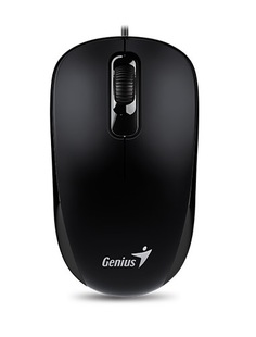 Мышь Genius DX-110 31010009400 1000 DPI, 3 кн., USB, 1.5m, черный