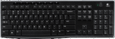 Клавиатура Wireless Logitech Keyboard K270 black, USB (920-003058/920-003757)