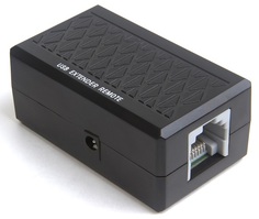 Адаптер-удлинитель GCR GCR-UEC60DC активный USB 2.0 по витой паре AM / AF с доп. питанием до 60 метров