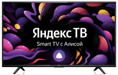 Телевизор BBK 39LEX-7287/TS2C черный/HD/39" LED/60Hz/DVB-T2/DVB-C/DVB-S2/Wi-Fi/BT/SmartTV/2*HDMI/RJ-45/2*USB/audio