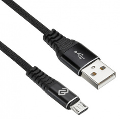 Кабель интерфейсный Digma 1080378 USB (m)-micro USB (m) 1.2м черный