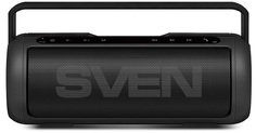 Портативная акустика Sven PS-250BL SV-015046 черная, 10W, USB, microSD, Bluetooth