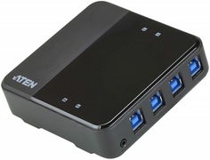 Коммутатор Aten US3344-AT 4-портовый USB 3.2 Gen1 коммутатор для совместного использования 4-х периферийных устройств