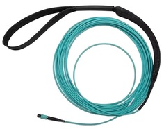 Кабель волоконно-оптический 50/125, 12 волокон Hyperline TC-MB-503-1xMPOM12/PX-12хLC/PX-IN-2M-LSZH-AQ транковая сборка, 1хMPO (папа) Standard-12xLC, (