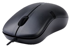 Мышь A4Tech OP-560NU черная, 1000dpi, USB, 3 кнопки