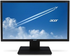 Монитор 19,5" Acer V206HQLAb UM.IV6EE.A01 1600x900, 16:9, TN+Film(LED), 60Hz, 5 (on/off)ms, 200nits, 600:1, VGA, black matt