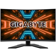 Монитор 32" GIGABYTE G32QC VA, 2560x1440, HDMI+HDMI+DP, 1ms, 178°/178°, 350 cd/m, 12M:1, 3000:1, 165Hz, 2xUSB3.0, Curved, RTL