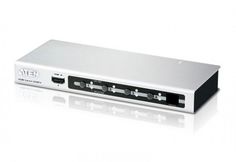 Переключатель KVM Aten VS481A-AT-G HDMI, 4> 1 телевизор/панель, шнур HDMI 1.8м, (1600x1200 60Hz;480P/720P/1080i/1080P;HDMI 1.2/HDCP;пульт ДУ),