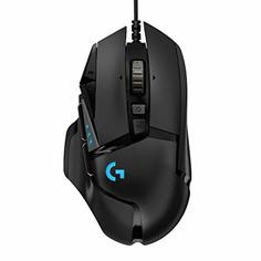 Мышь Logitech G502 Hero HIGH PERFORMANCE Gaming Mouse 910-005470 black, USB, 16000dpi