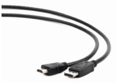 Кабель интерфейсный DisplayPort-HDMI Cablexpert CC-DP-HDMI-7.5M черный