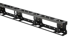 Кабельный организатор Hyperline CMV-47U-ML Металлический вертикальный 47U, для шкафов TTC, TSC шириной 800 мм, черный (RAL9004)