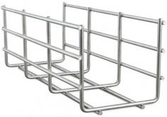 Лоток проволочный AXELENT 0232 X-TRAY шириной 320 мм, высотой 110 мм, оцинкованный, горячая гальваника (для улицы, всепогодный) (2.5 м)