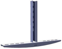 Кронштейн AXELENT 2218 X-TRAY X18/420-620, оцинкованный, горячая гальваника