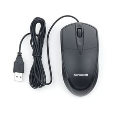 Мышь Garnizon GM-225XL USB, чип- Х, чёрный, 2м, 1000 DPI, 2кн.+колесо-кнопка, кабель 2м Гарнизон