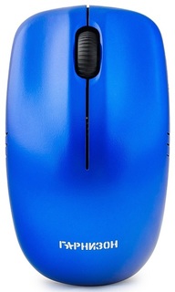 Мышь Wireless Garnizon GMW-400B синяя, чип X, 1200dpi, 2 кнопки+колесо/кнопка Гарнизон