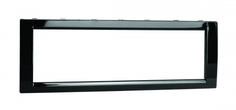 Рамка DKC F00015B для ЭУИ серий Viva, Bravo, 45x45, на 6 модулей, чёрная, "In-liner Aero/Front", башенки BUS