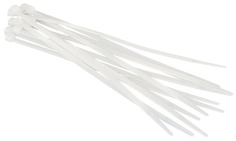 Стяжка нейлоновая не открывающаяся Hyperline GT-430STBC безгалогенная (halogen free), 430x4.8мм, черная (100 шт)
