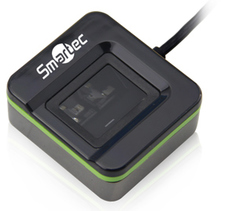 Сканер Smartec ST-FE800 отпечатков пальцев (USB). Работа под управлением ПО Timex. Разрешение 500 dpi. Размеры 49х44х20 мм.
