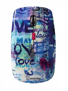 Мышь Wireless SmartBuy 327AG принт Love
