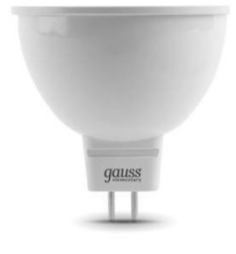 Лампа светодиодная Gauss 13524 LED Elementary MR16 GU5.3 3.5W 4100K 1/10/100
