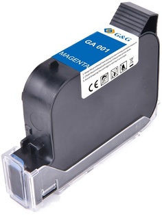 Картридж струйный G&G GA-001M пурпурный для принтеров GG-HH1001B, GG-HH1001A, 42 ml