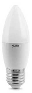 Лампа светодиодная Gauss 33218 LED Elementary Candle 8W E27 2700K 1/10/100