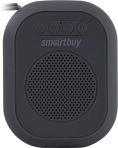 Портативная акустика SmartBuy BLOOM SBS-140 3Вт, Bluetooth, MP3, FM-радио, черная