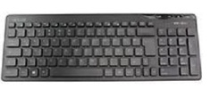 Клавиатура Delux ОМ - 01 черная, Ultra-Slim, USB,ММ 6938820411185