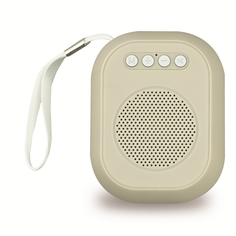 Портативная акустика SmartBuy BLOOM SBS-180 3Вт, Bluetooth, MP3, FM-радио, бежевая