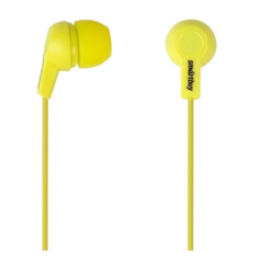 Наушники SmartBuy Jazz SBE-760 желтые, 3 пары силиконовых вставок