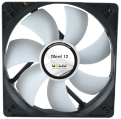 Вентилятор для корпуса GELID Silent 12 FN-SX12-15 (58 CFM 120х120х25 мм, 1500 об/мин, 25.5 дБА, 4-pin)