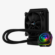 Система охлаждения жидкостная AeroCool Pulse L120 LGA2066/2011-V3/115X/1366/775/FM1/FM2/AM4/AM3+/AM3/AM2+/AM2 (Al, 120mm fan, 600-1800rpm, 10.5-31.8dB