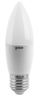 Лампа светодиодная Gauss 103102107 LED Candle E27 6.5W 2700К