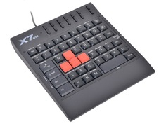 Клавиатура A4Tech X7-G100 USB, 62 кнопки, прорезиненые кнопки управления 511469