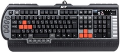 Клавиатура A4Tech X7-G800V черная, USB