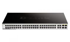 Коммутатор неуправляемый D-link DGS-1052 48x10/100/1000Base-T, 4xCombo 100/1000Base-T/SFP, rev /A1A, /A2A, /A3A