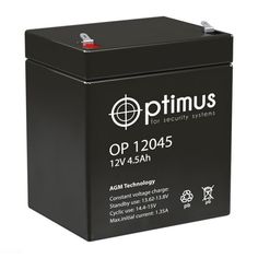 Аккумулятор Optimus OP 12045 12В, 4.5Ач, 101х90х70мм